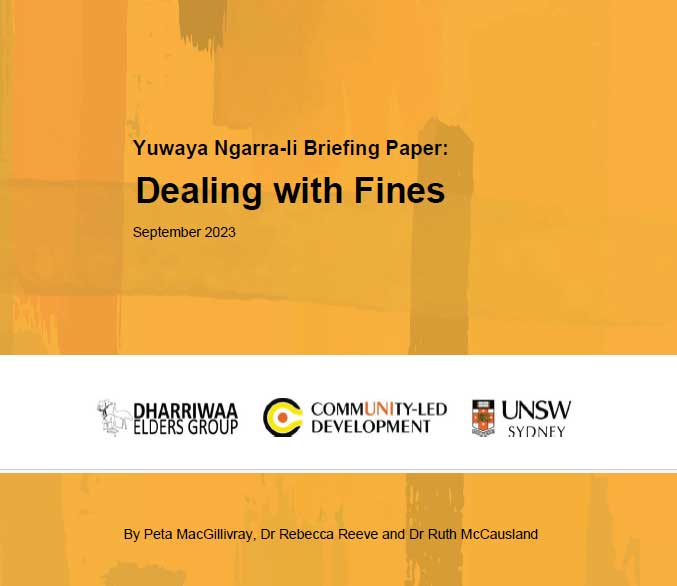 Dealing with Fines Briefing Paper Cover