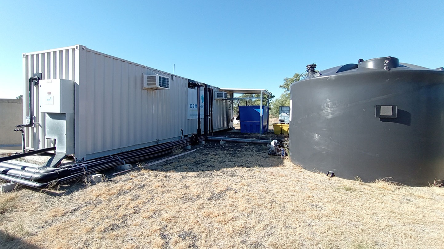 Walgett's mothballed drinking water RO treatment unit