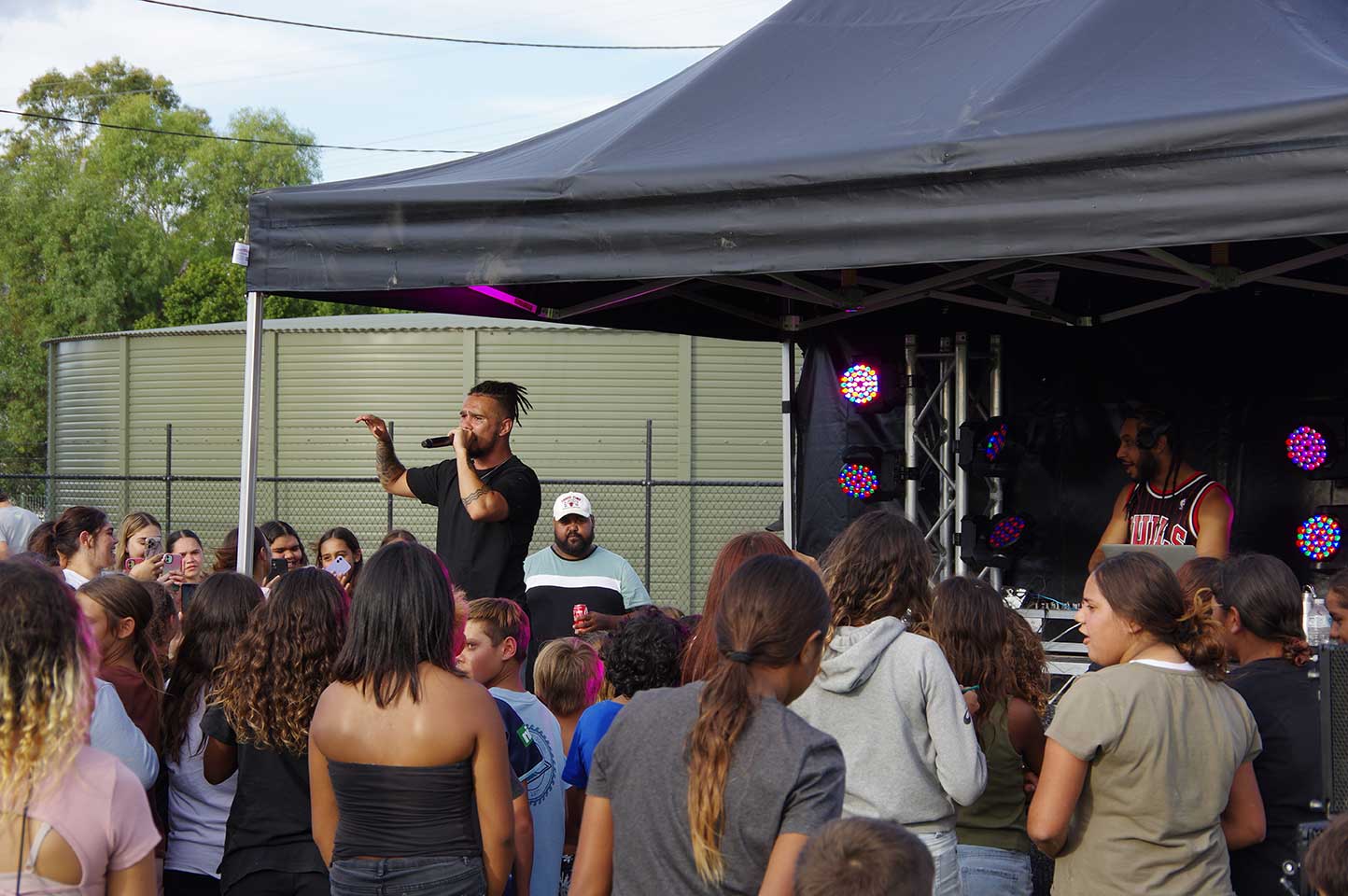 Kobie Dee concert hosted by DEG Youth Team