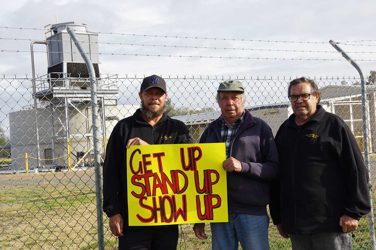 Elders protest about drinking water during NAIDOC week 2022